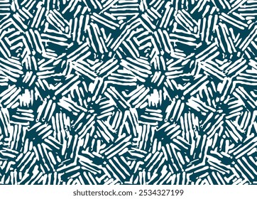 Design vetorial. Folhas florais abstratas sem costura padrão bonito no fundo.