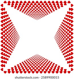 vector design Seamless love heart pattern background. Vector illustration 089