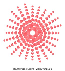 vector design Seamless love heart pattern background. Vector illustration 051