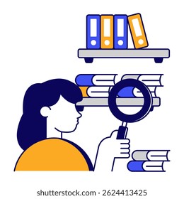 Vector design of search books