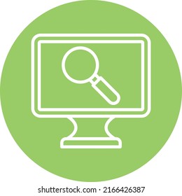 Vector Design Searching Icon Style