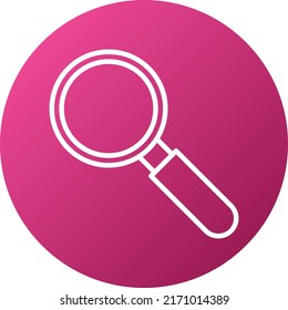 Estilo de icono de búsqueda de diseño de vectores