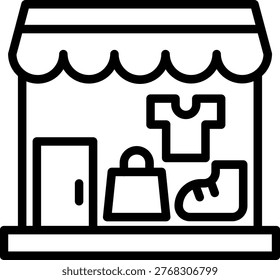 Vector Design Secondhand Shop Icon Style