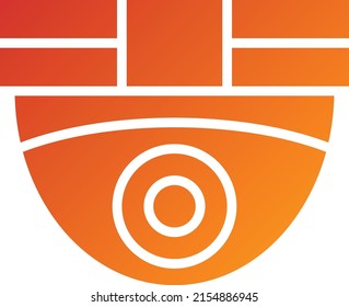 Vector Design Security Camera Icon Style