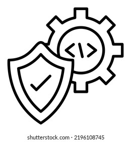 Vector Design Security System Icon Style