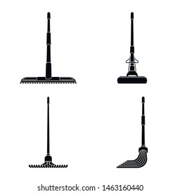 Vector design of service and washing icon. Collection of service and housework stock symbol for web.