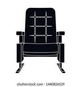 Vector design of session and viewing symbol. Collection of session and theater stock vector illustration.