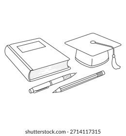 Diseño de Vector establecido para dar la bienvenida al día de la educación.
