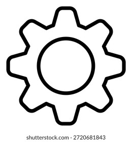 Configuraciones de diseño de Vector Wheel Icon Style