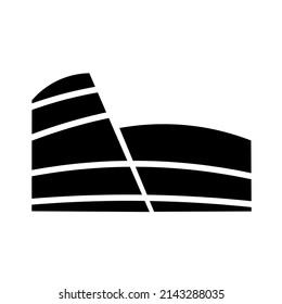 vector design, shape illustration of the colosseum