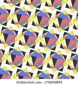 Vector design, Shape of square and triangle for background or cover page.