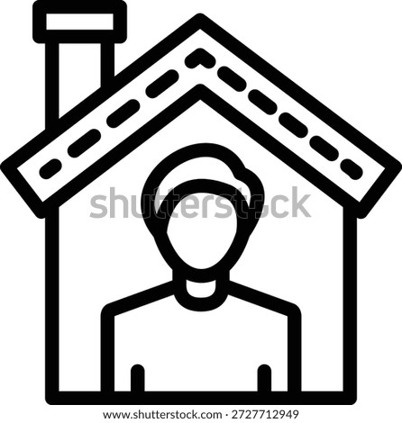 Vector Design Shelter Icon Style