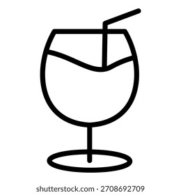 Vector Design Sherry Icon Style