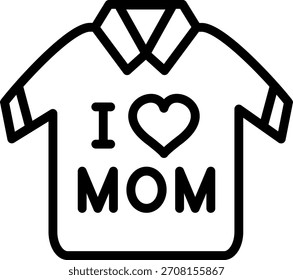 Estilo de icono de impresión de camisa de diseño de Vector