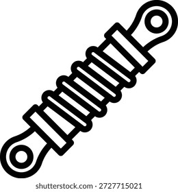 Diseño de Vector Amortiguador Icon Style