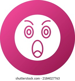Diseño del vector Estilo de iconos impactados