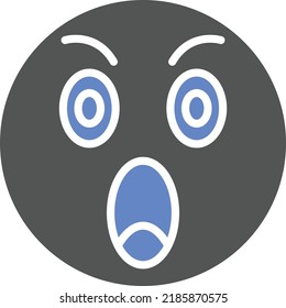 Diseño del vector Estilo de iconos impactados