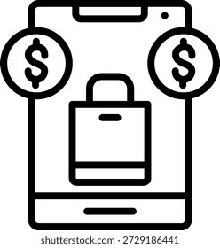 Diseño de Vector Compra y gana estilo de íconos