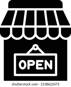 Vectordesign Shop Open Icon Style