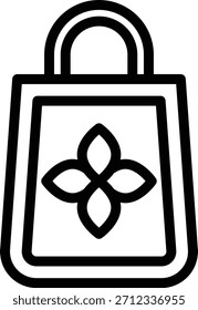Vector Design Shopping Bag Icon Style