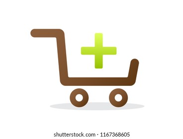 vector design of shopping cart