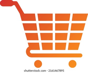 Estilo de icono del carro de la compra de diseño de vectores