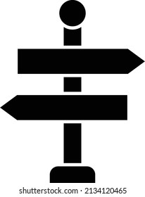 Vector Design Sign Board Icon Style