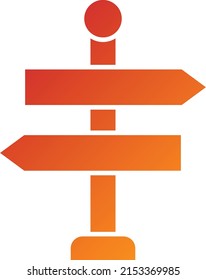Estilo de icono de la placa de signos de diseño de vectores