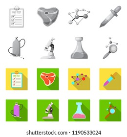 Vector design of  and  sign. Collection of  and  stock symbol for web.