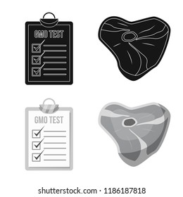 Vector design of  and  sign. Set of  and  stock symbol for web.