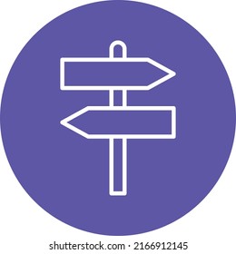 Estilo del icono de la placa de señalización de diseño del vector