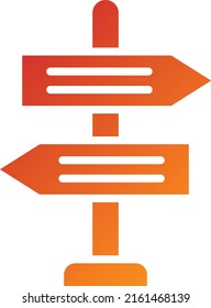 Vector Design Signpost Icon Style