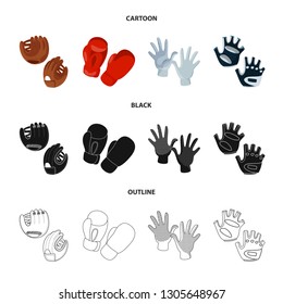 Vector design of silhouette and safety logo. Collection of silhouette and comfort stock vector illustration.