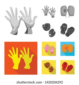 Vector design of silhouette and safety sign. Collection of silhouette and comfort vector icon for stock.