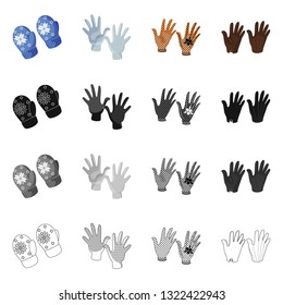 Vector design of silhouette and safety symbol. Set of silhouette and comfort stock symbol for web.