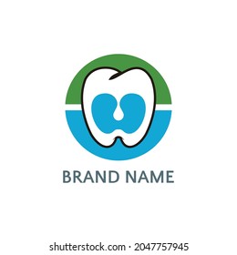 vector design with a simple appearance about oral and head health is very simple and elegant
