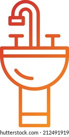 Vector Design Sink Icon Style