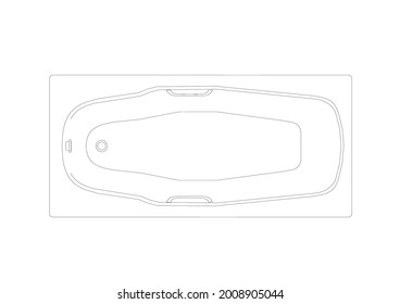 Vector design sketch for a couple