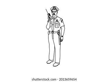 4,738 Policeman walking Images, Stock Photos & Vectors | Shutterstock