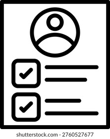Vector Design Skill Assessment Icon Style