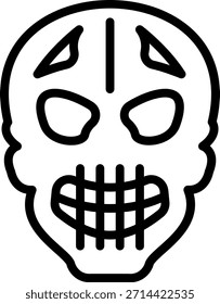 Vector Design Skull Icon Style