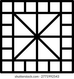 Vector Design Skylight Icon Style