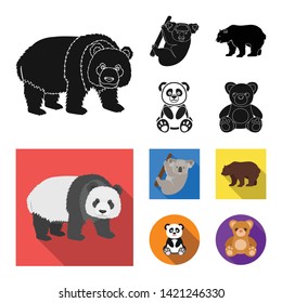 Vector design of sleep  and brown  symbol. Collection of sleep  and animal  stock vector illustration.