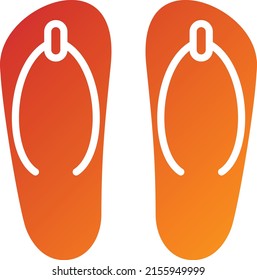 Vektordesign-Slippers-Symbol