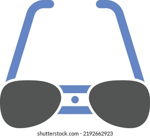 Vector Design Smart Glasses Icon Style