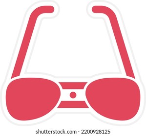 Vector Design Smart Glasses Icon Style