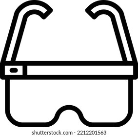 Vector Design Smart Glasses Icon Style