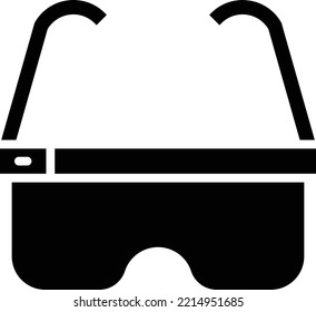 Vector Design Smart Glasses Icon Style