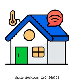 Diseño de Vector del hogar inteligente