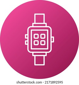 Vector Design Smart Watch Icon Style